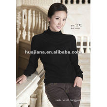 Luxury women's winter knitting cashmere pullover